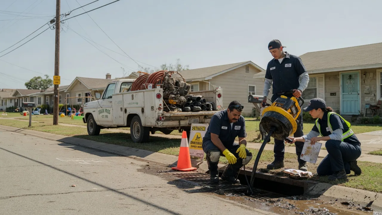 Drain Cleaning in Inez, TX near me